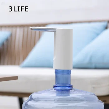 3LIFE Домашний Ковшовый водяной насос Mineral Pure Автоматический всасывающий складной дозатор с интеллектуальным беспроводным приводом