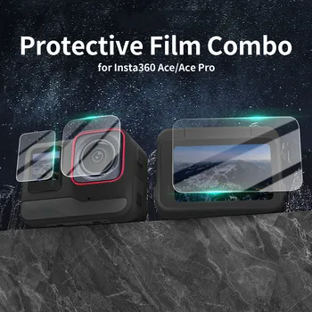 Закаленное стекло для экрана Insta360 Pro, Защитная пленка для объектива, закаленное стекло, защита от царапин, аксессуары из защитного стекла